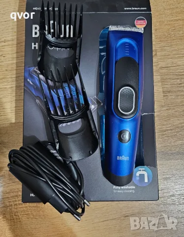 Машинка за подстригване BRAUN, снимка 4 - Машинки за подстригване - 55647133