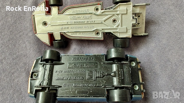 Български Matchbox !
Maserati Bora K-56

Brabham BT 44 B K-72 , снимка 6 - Колекции - 54569860