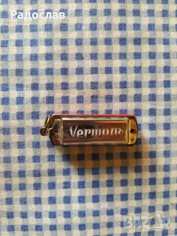 Стара малка хармоника Vermona, снимка 2 - Духови инструменти - 55341913