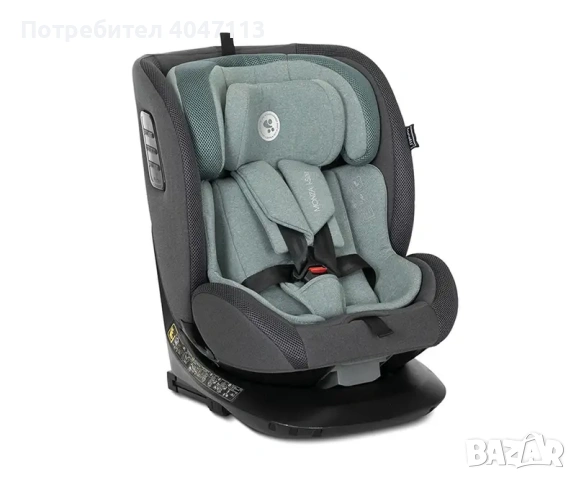 Lorelli Стол за кола Monza green i-Size 40-150 см 360 isofix anti rebound bar