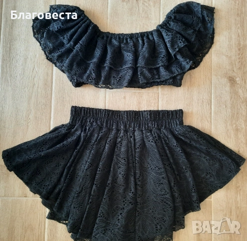 Дантелен комплект (сет) на Evis Style , снимка 2 - Комплекти - 55009661