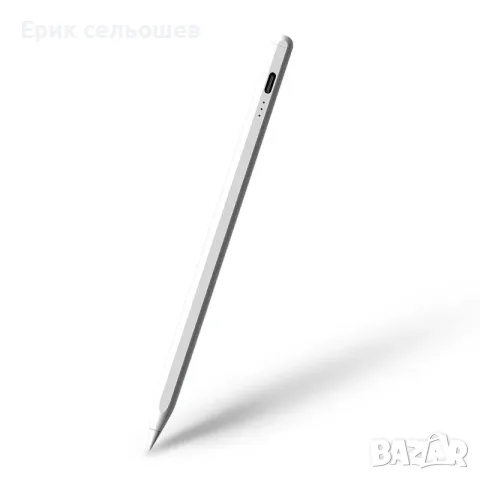 Стилус за iPad – Магнитен, Palm Rejection, Tilt Sensitivity, USB-C, снимка 2 - Аксесоари за Apple - 55512028