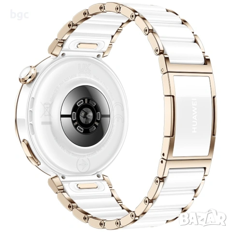 НОВ ТОП ЕНД Смарт часовник Huawei Watch GT 5 Pro, 42mm, Златист, Бял- 24мес гаранция, снимка 6 - Смарт часовници - 55015167