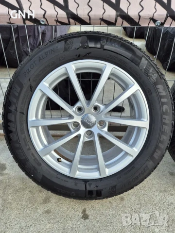 Джанти Audi 17 цола , 5х112 , 7.5j , et36 , 225/60/17 Skoda Seat Vw, снимка 2 - Гуми и джанти - 54511215