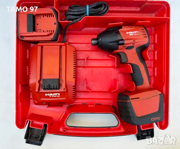 Hilti SiD 14-A - Акумулаторен импакт драйв 2x14.4V 3.3Ah перфектен!, снимка 2 - Винтоверти - 55223586