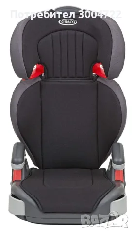 Столче за кола Graco - Junior Maxi, 15-36 kg, Black