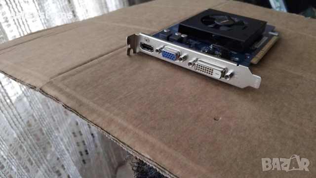 Видео карта NVidia GeForce Gigabyte GT710 HDMI 1024MB GDDR5 64bit PCI-E, снимка 3 - Видеокарти - 54568954