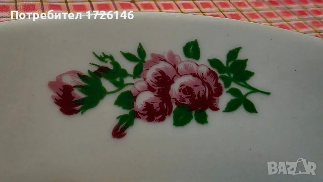 Порцеланови чинии комплект на Дянко Стефанов- дълбоки 5 бр , снимка 8 - Чинии - 48990029