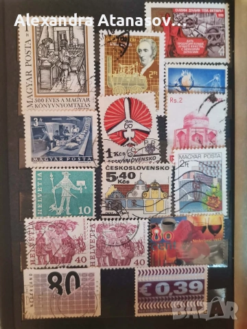 Класьори с пощенски марки, снимка 6 - Филателия - 54935494