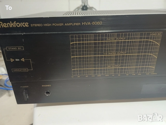 Крайно стъпало Renkforce HVA 6060, снимка 2 - Ресийвъри, усилватели, смесителни пултове - 54601156