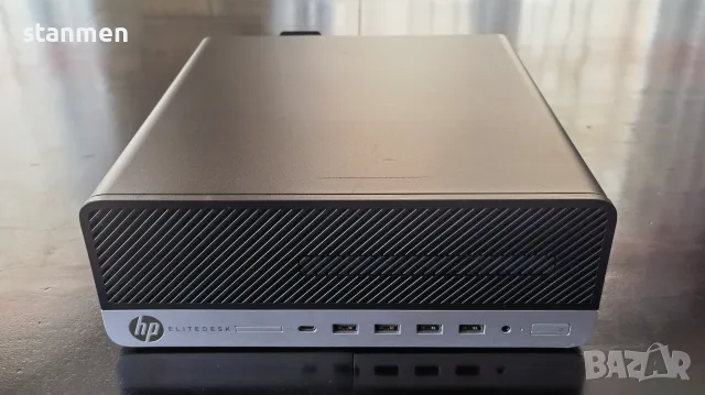 Продавам Гаранционнен Компютър HP ElliteDesk 705/4x3.5ghz/ssd200gb/8gb/Vega8/DVDrw , снимка 2 - За дома - 55432743