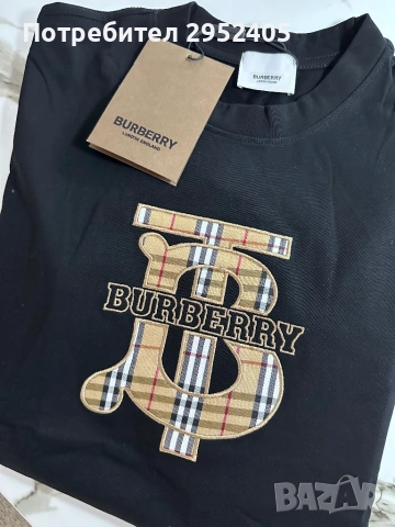 Дамска тениска Burberry , снимка 2 - Тениски - 54395331