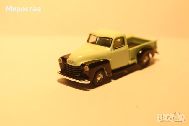 BUSCH H0 1/87 SHEVY 50 ПИКАП КОЛИЧКА КАМИОН МОДЕЛ, снимка 2 - Колекции - 55077736