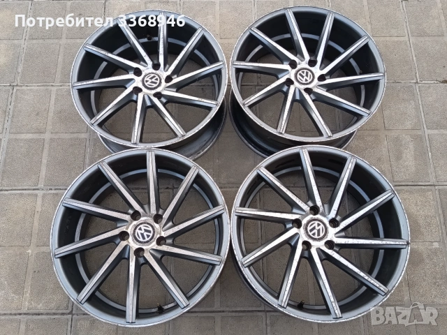 Джанти VOSSEN CVT 18" 5X112, снимка 2 - Гуми и джанти - 55254902