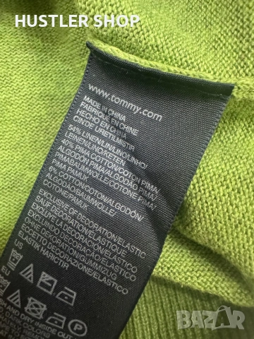 Мъжки пуловер TOMMY HILFIGER. Размер L, снимка 5 - Пуловери - 54347601