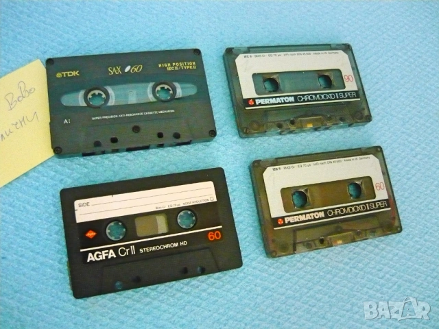 BASF, Agfa, Permaton chrome аудио касета, снимка 15 - Декове - 52812550