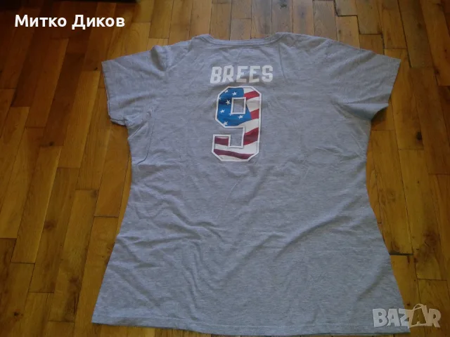 New Orleans Saints #9 Drew Brees NFL тениска женска размер М-Л , снимка 4 - Други спортове - 55414128