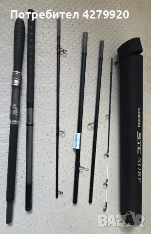 Shimano въдица+макара