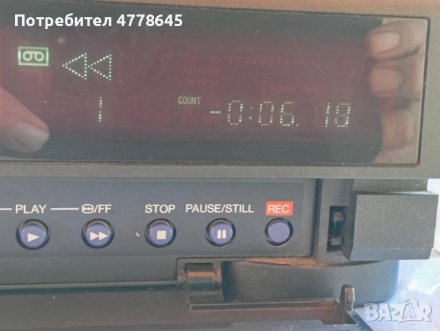 видео VHS Panasonic, снимка 3 - Плейъри, домашно кино, прожектори - 54819684