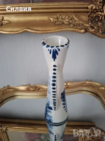 Вазичка DELFT Holland 🇳🇱 , снимка 7 - Вази - 55246841