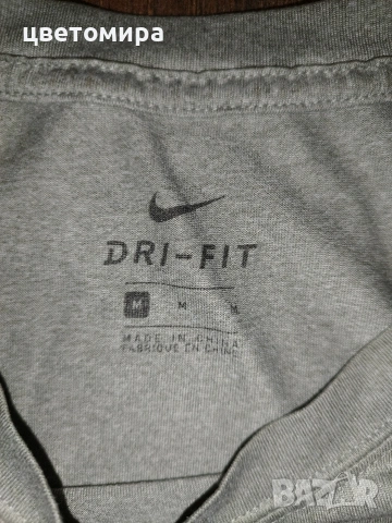 Nike dri fit размер М, снимка 2 - Тениски - 54959436