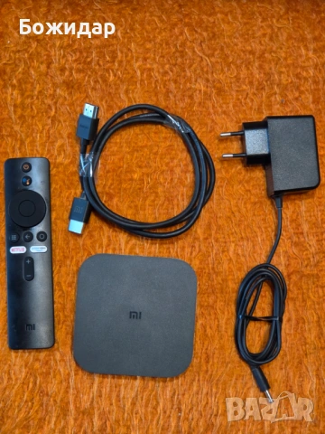 Xiaomi MIBox S ТВ бокс, използван, 4K Ultra HD, снимка 2 - Приемници и антени - 54180002