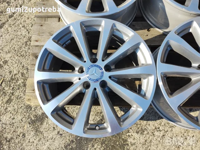 17 джанти 5х112 Mercedes E-class W213 S213 Е класа Топ ниво Оригинал, снимка 4 - Гуми и джанти - 55607106