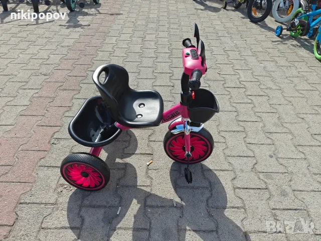 BYOX Триколка TWIDDLE розов, снимка 2 - Детски велосипеди, триколки и коли - 55440784