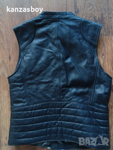 G-star 5620 Custom Zip Leather - дамски елек естествена кожа р-р М, снимка 10 - Елеци - 54380298