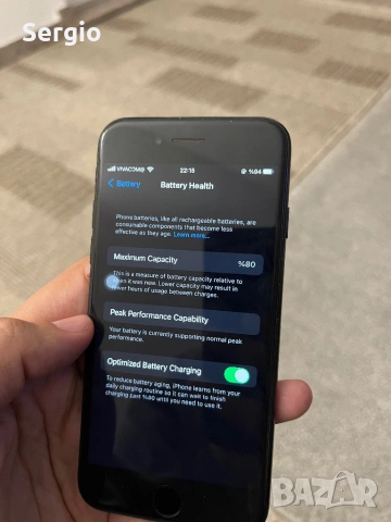 iPhone 7 – 256GB Black | Отлично визуално състояние, снимка 8 - Apple iPhone - 54416618