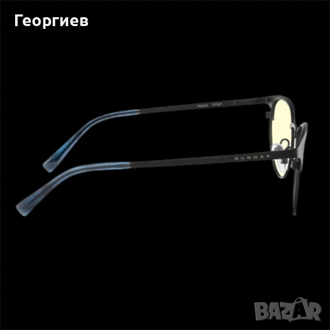 Продавам GUNNAR Apex Onyx Navy Amber геймърски очила за компютър., снимка 2 - Слънчеви и диоптрични очила - 54671516