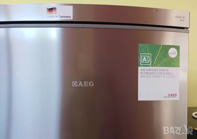 Хладилник с фризер  AEG, снимка 2 - Хладилници - 55056679