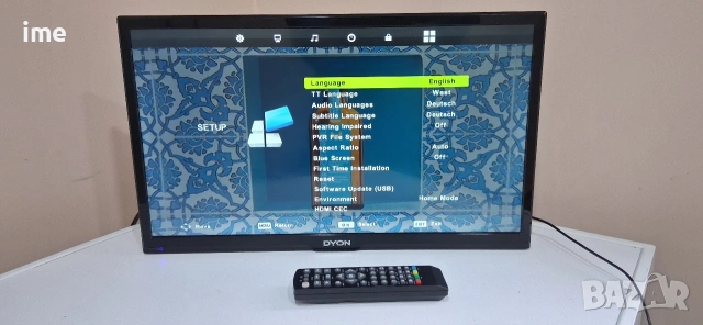 LED телевизор Dion. НОМЕР 73. Model Enter 20 pro. 20 инча - 51см. Цифров и аналогов тунер..., снимка 9 - Телевизори - 54369871