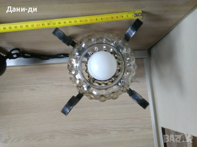 Абажури ковано желязо внос от Нидерландия , снимка 12 - Лампи за таван - 55132753