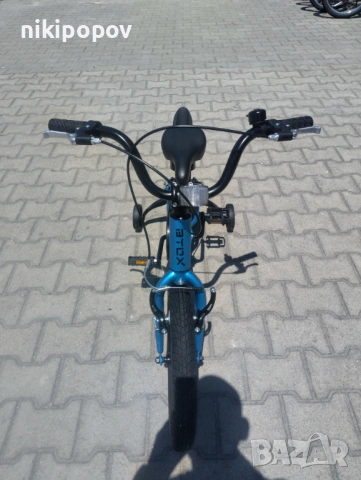 X Детски алуминиев велосипед 16" SPECIAL син, снимка 6 - Велосипеди - 54395380
