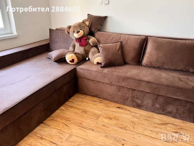 Чисто нов ъглов диван, универсален, снимка 2 - Дивани и мека мебел - 54688318
