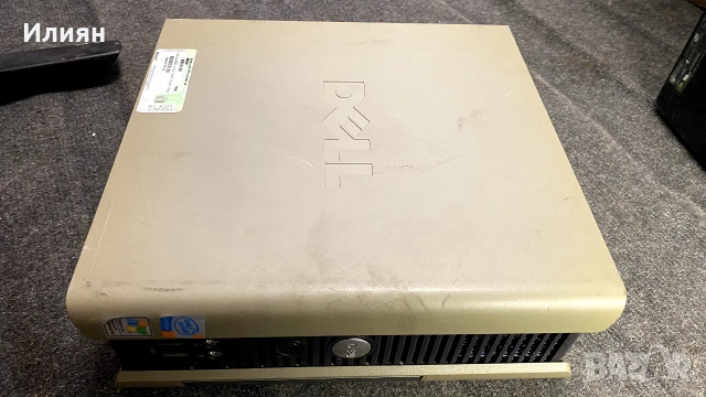 Dell Optiplex GX620 - мини компютър, снимка 2 - Работни компютри - 55120190