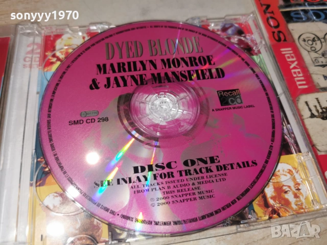 MARILYN MONROE X2 CD ВНОС GERMANY 0204261727H2E6R, снимка 6 - CD дискове - 54068701