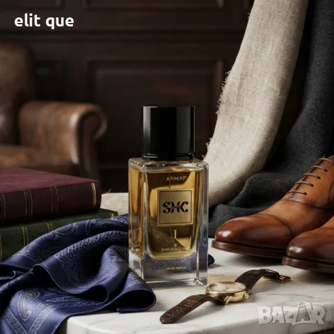 Armaf SHK I мъжки парфюм EDP 100 мл – Луксозен дървесен аромат с бергамот, кашмирено дърво, ветивер,, снимка 3 - Мъжки парфюми - 55340005