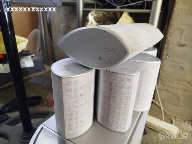 Колони съраунд и буфер от система за домашно кино aiwa 5x60w+ 100w буфер, снимка 4 - Тонколони - 55680228