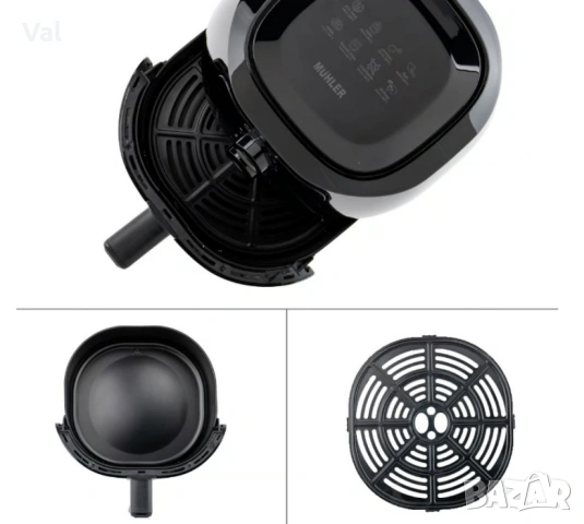 Фритюрник с горещ въздух MFX-414M, 4L, 1500W, механичен., снимка 7 - Фритюрници - 54671718