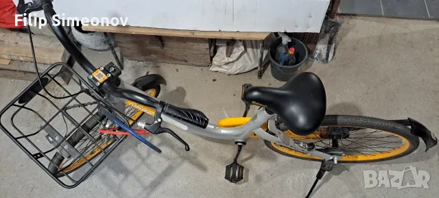 Градски велосипед oBike с кошница и заключващ механизъм – здрав и удобен