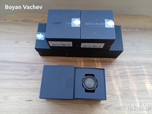 Часовник NORTH EDGE ALPS BLACK , снимка 18 - Екипировка - 55682283