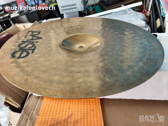 CYMBAL Paiste 302, 16" Crash Краш чинел отличен, снимка 5 - Ударни инструменти - 54712889