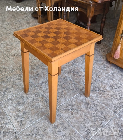 Шахматна масичка с дървени фигури, снимка 9 - Шах и табла - 55239855