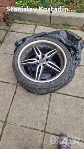 Джанти 19'' 66.6 отвор 5x112 (Audi, VW, Mercedess) с подарък гуми, снимка 6 - Гуми и джанти - 54641788