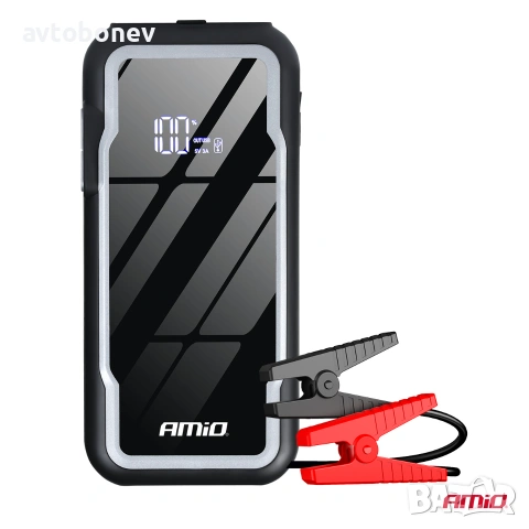 Устройство за бързо стартиране/booster/jump starter AMIO 3 in1-12V/1600A