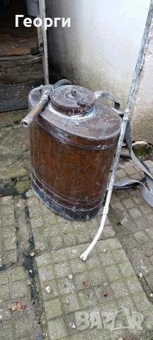 Ръчна помпа от Мед - метал, снимка 3 - Градински инструменти - 54225689