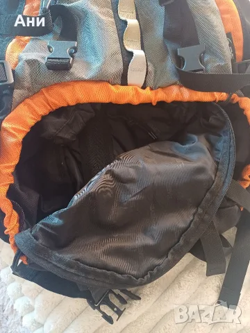 Раница за туризъм Eye Mountaineer Adventure 70L, оранжева, черна, за пътуване, снимка 7 - Спортна екипировка - 55389032
