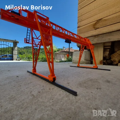 ККС-10 портален кран в мащаб 1:43